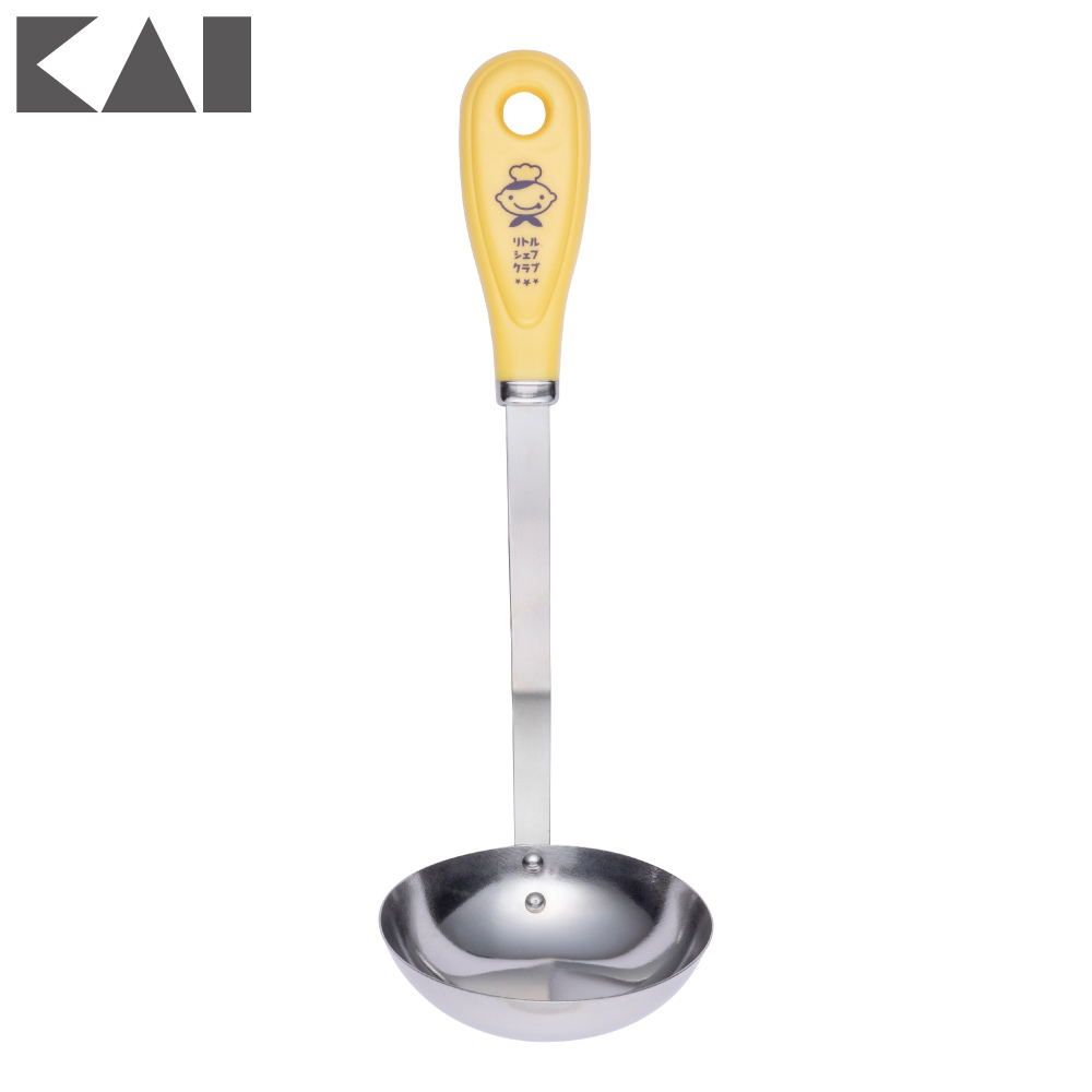 リトルシェフクラブ はじめてのおたま FG5209 貝印 KAI【おたま レードル 子供用 キッズ 子ども用調理器具 キッチンツール】
