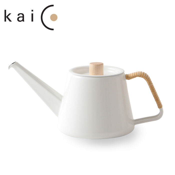 Kaico カイコ ドリップケトル 籐 0.95L IH対応 K-0251【IH 200V