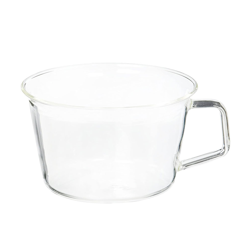 キントー キャスト スープカップ 420ml 8438 KINTO CAST【スープマグ カップ スープ皿 マグカップ 大きい 耐熱ガラス ガラス 食器 電子レンジ対応 食洗機対応】