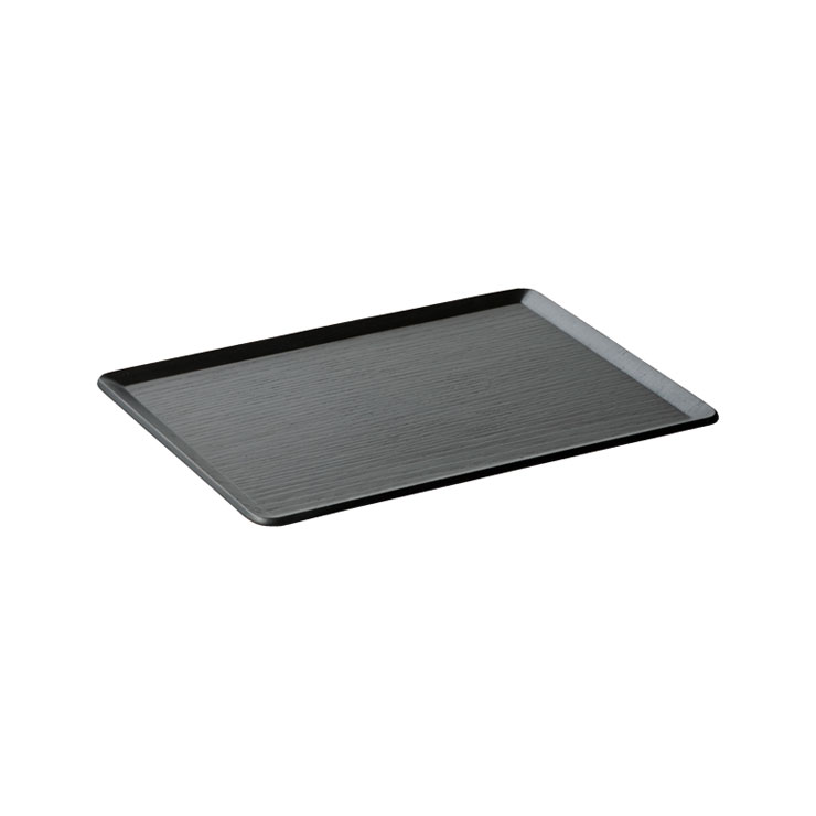 キントー プレイスマット 270x220mm バーチ 22953/チーク 22949/ウィロー22258 KINTO PLACE MAT【ランチョンマット 木製 お盆 トレー カフェトレー ウッドトレイ】 ウィローブラック