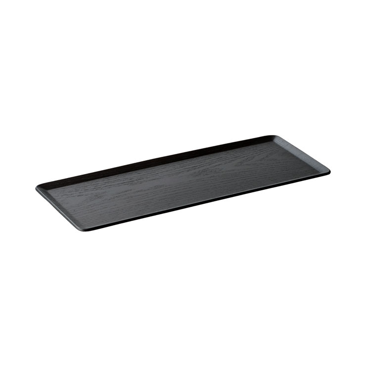 キントー プレイスマット 365x145mm バーチ 22955/チーク 22951/ウィロー22257 KINTO PLACE MAT【ランチョンマット 木製 お盆 トレー カフェトレー ウッドトレイ】 ウィローブラック