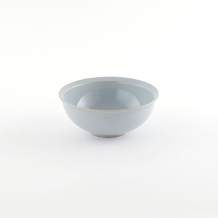 キントー リム ボウル 140mm 波佐見焼 KINTO RIM【小鉢 14cm 丸 食器 磁器 日本製 食洗機対応 電子レンジ対応】 アースグレー
