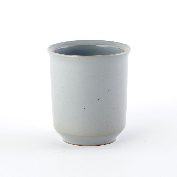 キントー リム ティーカップ 180ml 波佐見焼 KINTO RIM【湯呑み 食器 磁器 日本製 食洗機対応 電子レンジ対応】 アースグレー