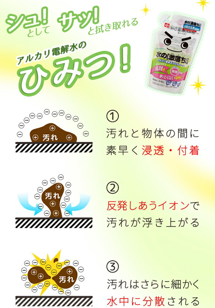 LEC (レック),水の激落ちくん,つめかえ用,300ml