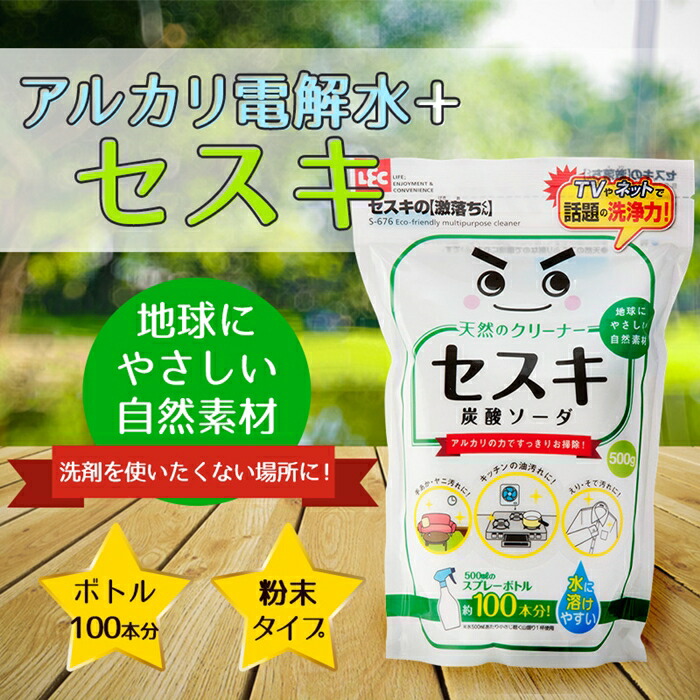 LEC (レック),セスキの激落ちくん,炭酸ソーダ,500g