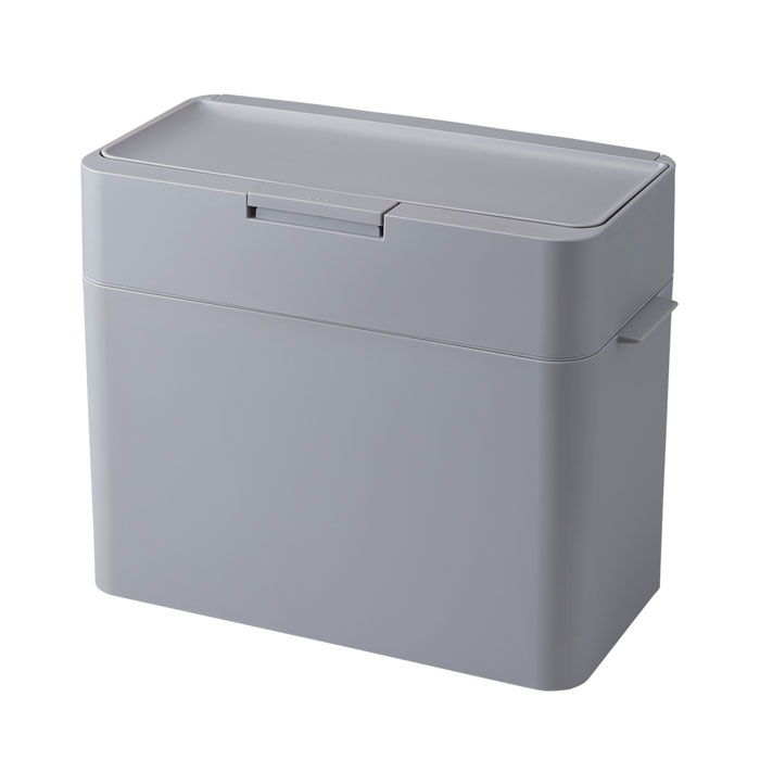 like-it ライクイット シールズ 9.5 密閉ダストボックス 9.5L LBD-01【ダストボックス キッチン スリム ゴミ箱 生ゴミ 密閉】 グレー