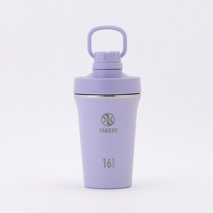 タケヤフラスク スパウトタンブラー 0.47L 保冷 直飲み ステンレスボトル TAKEYA FLASK SPOUT TUMBLER【水筒 プロテイン シェーカー ステンレス スポーツボトル スポーツドリンク対応】 ソフトパープル