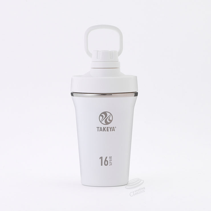 タケヤフラスク スパウトタンブラー 0.47L 保冷 直飲み ステンレスボトル TAKEYA FLASK SPOUT TUMBLER【水筒 プロテイン シェーカー ステンレス スポーツボトル スポーツドリンク対応】 アクティブホワイト