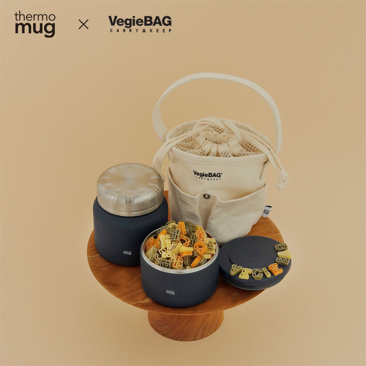VegieBAG x thermo mug�Υ���ܥ졼����󥢥��ƥ�