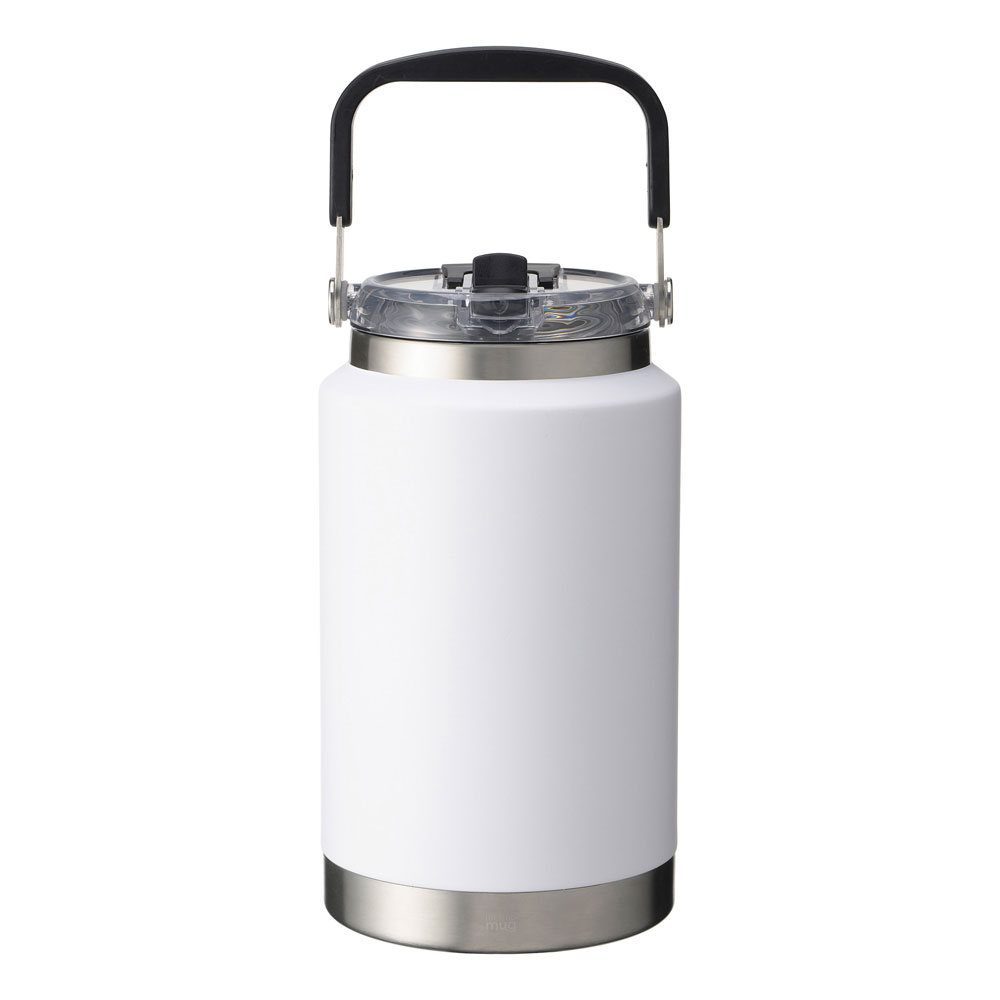 サーモマグ トーラス 1.5L 保冷専用 ストロー 水筒 ハンドル付き TORUS thermomug TO24-150【保冷 ジャグ ピッチャー ステンレス 氷入れ アイスペール キャンプ 1500ml 大容量 アウトドア 持ち運び】 ホワイト