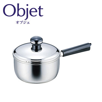 オブジェ,objet,宮崎製作所,miyaco,ステンレス,ソースパン