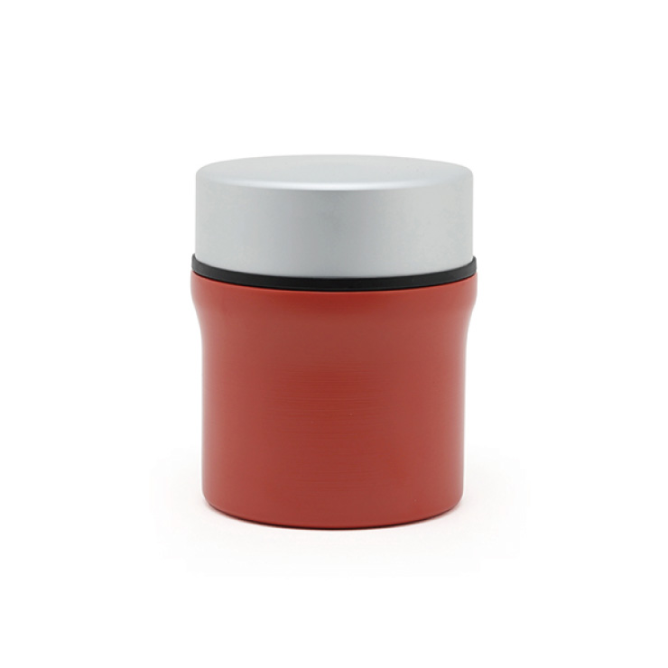 漆琳堂×KEEP URUSHI フードジャー 280ml 三好製作所【スープポット 保温 保冷 スープジャー ランチジャー スープ ランチグッズ】 朱