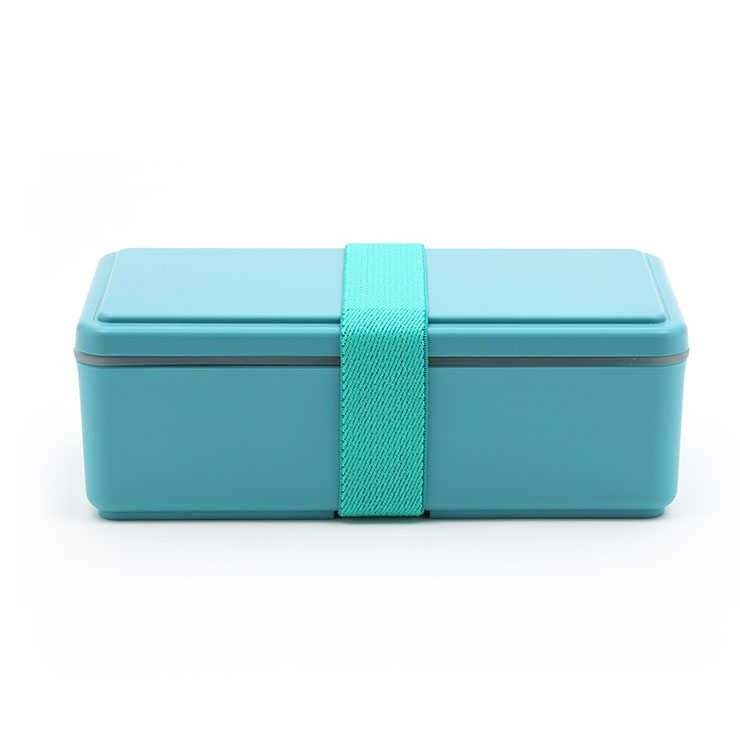 ジェルクール スクエア L 500ml 保冷剤一体型ランチボックス 三好製作所 GEL-COOL square L【弁当箱 お弁当箱 保冷ランチボックス 1段 保冷剤付き ランチ】 マカロンブルー