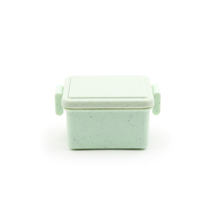 ジェルクール スクエア S ジェラート プレーン 220ml イージークリップ 保冷剤一体型ランチボックス 三好製作所 GEL-COOL square S【お弁当箱 1段 保冷剤付き デザートケース フルーツケース 日本製】 ピスタチオ