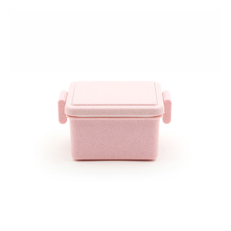 ジェルクール スクエア S ジェラート プレーン 220ml イージークリップ 保冷剤一体型ランチボックス 三好製作所 GEL-COOL square S【お弁当箱 1段 保冷剤付き デザートケース フルーツケース 日本製】 ストロベリー