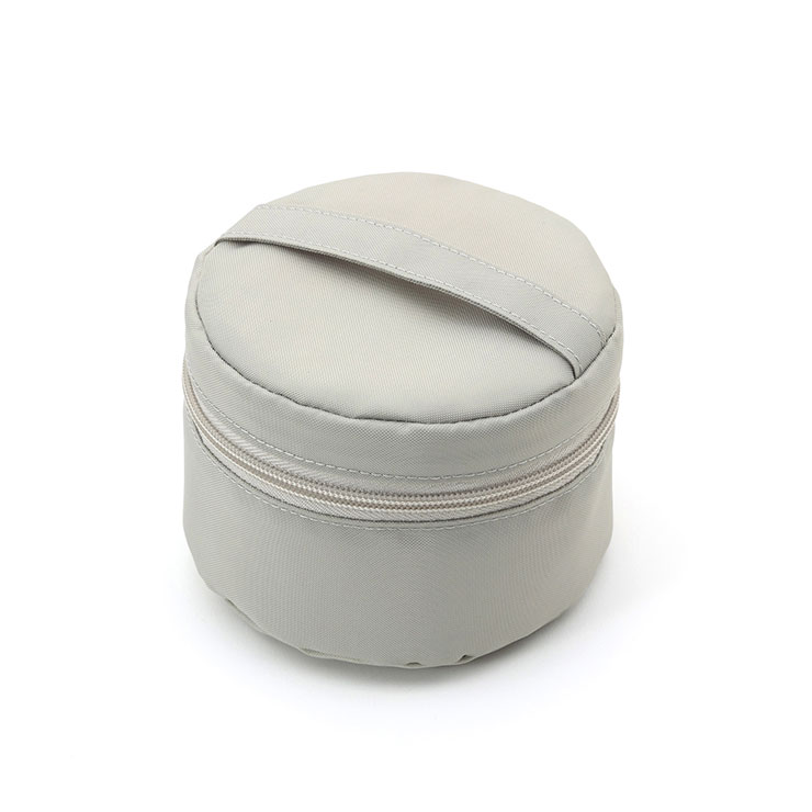 ジェルクール フィット ラウンド ケース ドリップパッド付き 三好製作所 GEL-COOL FIT round case【ジェルクール ケース 保冷 ランチグッズ】 グレー