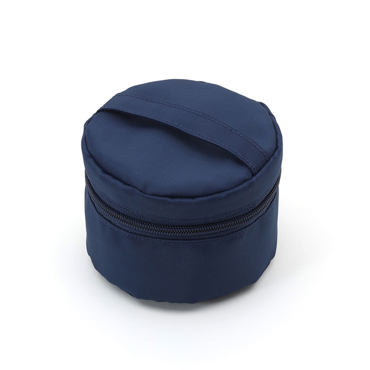 ジェルクール フィット ラウンド ケース ドリップパッド付き 三好製作所 GEL-COOL FIT round case【ジェルクール ケース 保冷 ランチグッズ】 ネイビー