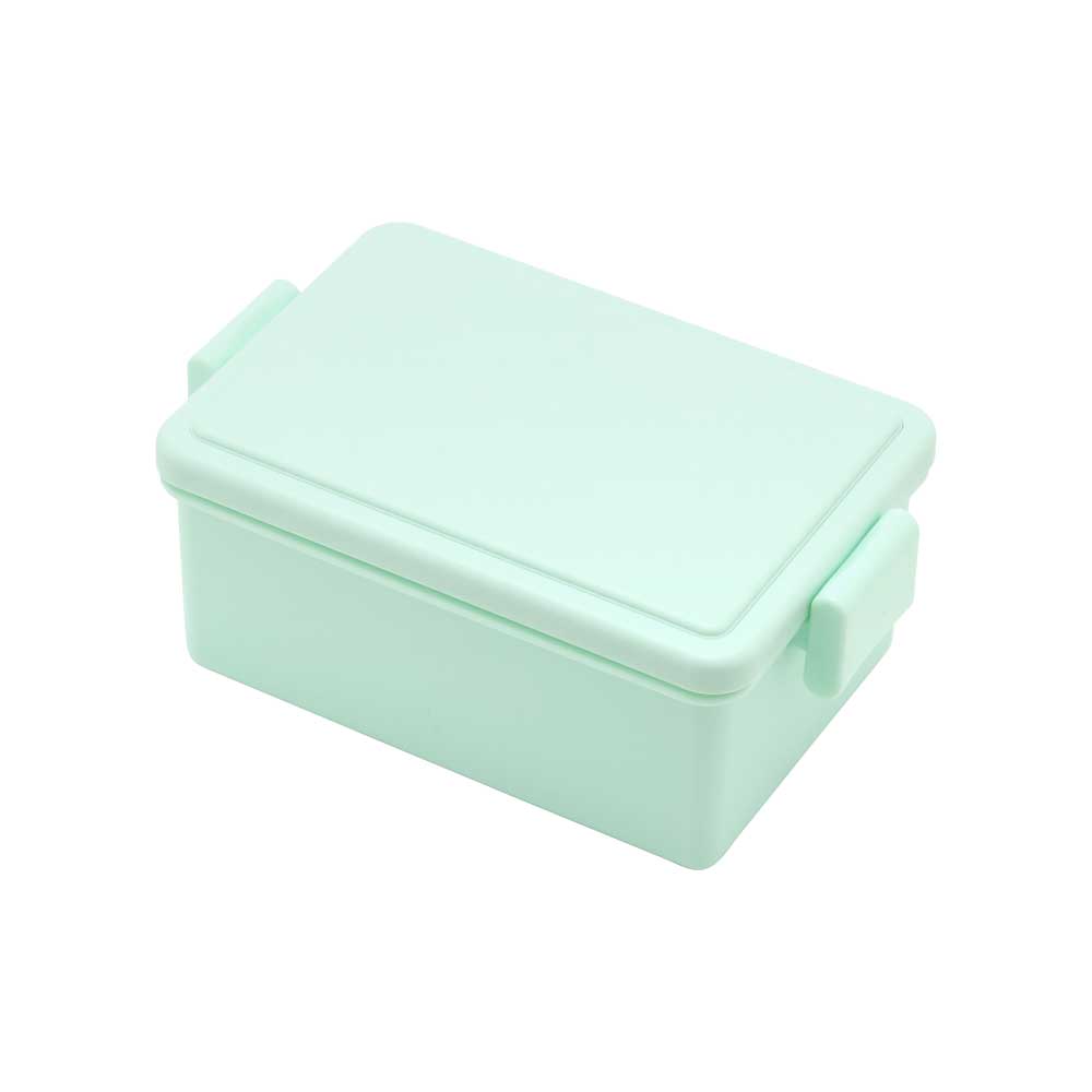 ジェルクール スクエア M 400ml イージークリップ 保冷剤一体型ランチボックス 三好製作所 GEL-COOL square M【弁当箱 保冷ランチボックス 1段 お弁当箱 子供 デザートケース デザート入れ フルーツ入れ フルーツケース】 ミントグリーン