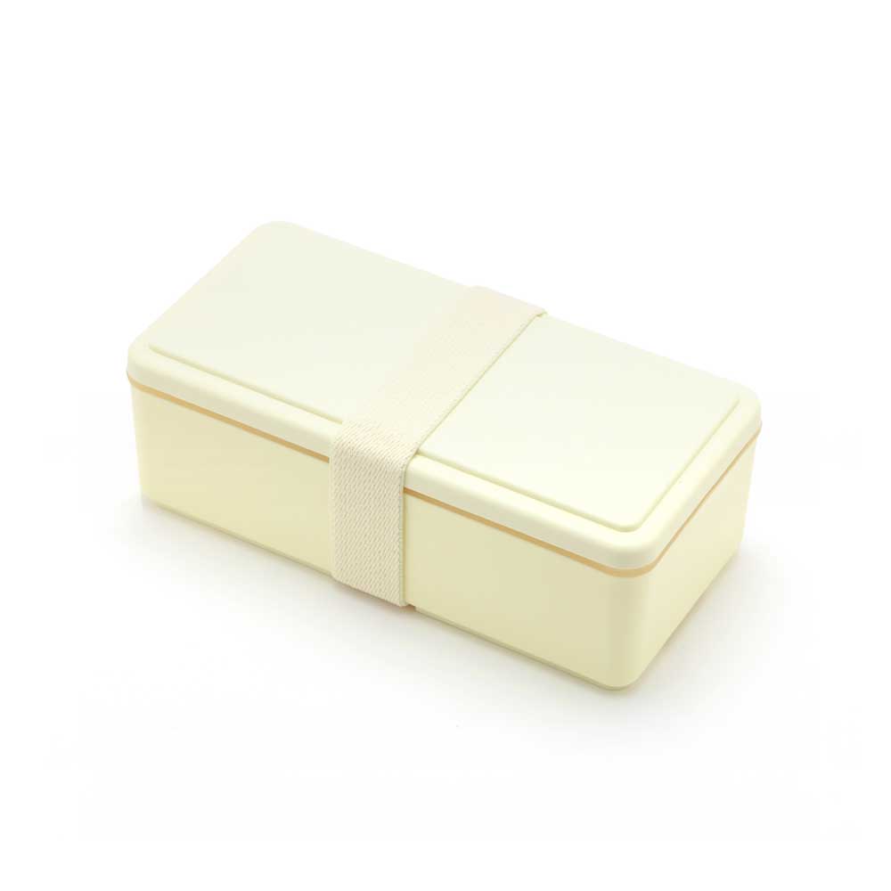 ジェルクール スクエア L 500ml 保冷剤一体型ランチボックス 三好製作所 GEL-COOL square L【弁当箱 お弁当箱 保冷ランチボックス 1段 保冷剤付き ランチ】 クリームイエロー