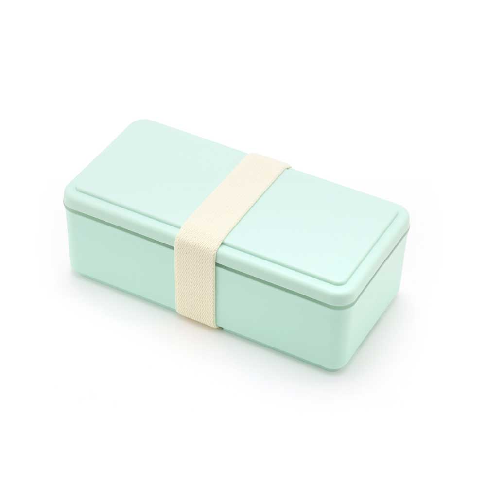 ジェルクール スクエア L 500ml 保冷剤一体型ランチボックス 三好製作所 GEL-COOL square L【弁当箱 お弁当箱 保冷ランチボックス 1段 保冷剤付き ランチ】 ミントグリーン