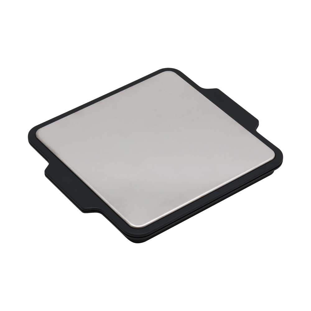 急冷コールドプレート 保冷剤りプレート ステンレス ジェルクール GEL-COOL 三好製作所 RAPID COOLING PLATE【あら熱とり お弁当 離乳食 ご飯 冷却 プレート 保冷 料理 お菓子作り 調理 時短 日本製】 ブラック