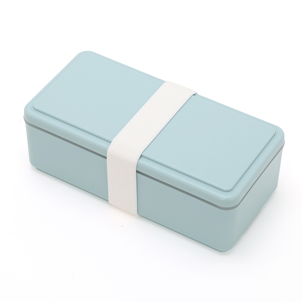 ジェルクール スクエア L 500ml 保冷剤一体型ランチボックス 三好製作所 GEL-COOL square L【弁当箱 お弁当箱 保冷ランチボックス 1段 保冷剤付き ランチ】 リネアブルー