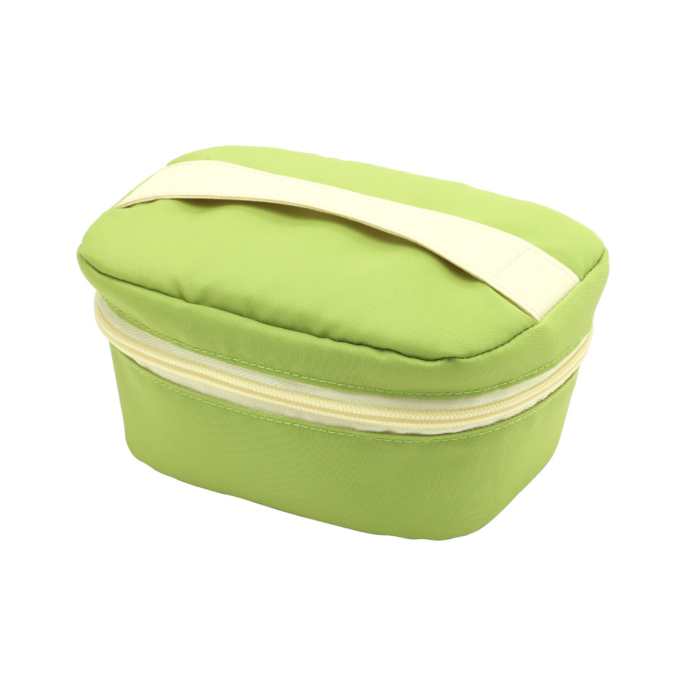 mii 保冷ランチポーチ 三好製作所【ランチバッグ コンパクト お弁当 保冷 幼稚園 保育園 ランチグッズ】 ブルー