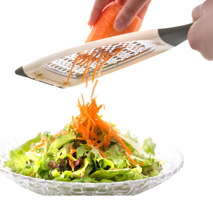 ののじ ラぺメーカー LDS-11M フードトレイ付き ネイキッド NONOJI NAKED【サラダおろし おろし器 おろし金 人参 大根 千切り 細切り 薬味 チーズ にんじん しりしり器 調理ツール】