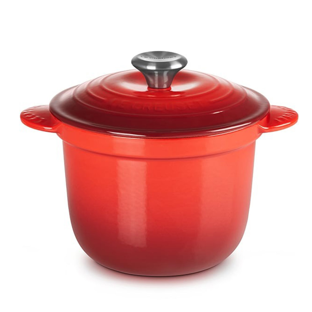 ルクルーゼ ココット・エブリィ 18 LE CREUSE COCOTTE EVERY【両手鍋 鍋 なべ 鋳物鍋 ガス火 IH対応 オーブン 揚げ物 煮物 深型】 チェリーレッド