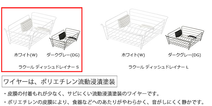 Lacour,ラクール,ディッシュドレイナー S,リッチェル,Richell