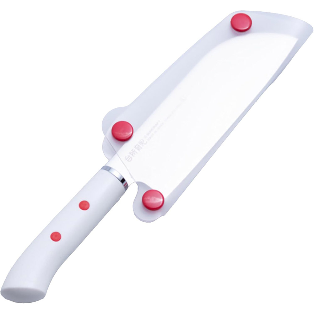 サンクラフト 台所育児 子供用包丁 カバー付き 右利き用 DI-101/左利き用 DI-102【子供包丁 こども包丁 子ども用包丁 キッズ 包丁 調理器具 日本製】 左利き