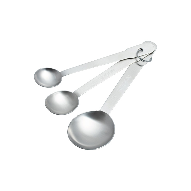 サンクラフト 計量スプーン 3本組 PP-513 Patissiere パティシエール【計量スプーン セット 大さじ 小さじ 1 2小さじ ステンレス 製パン お菓子作り パン作り 道具 調理ツール 日本製】