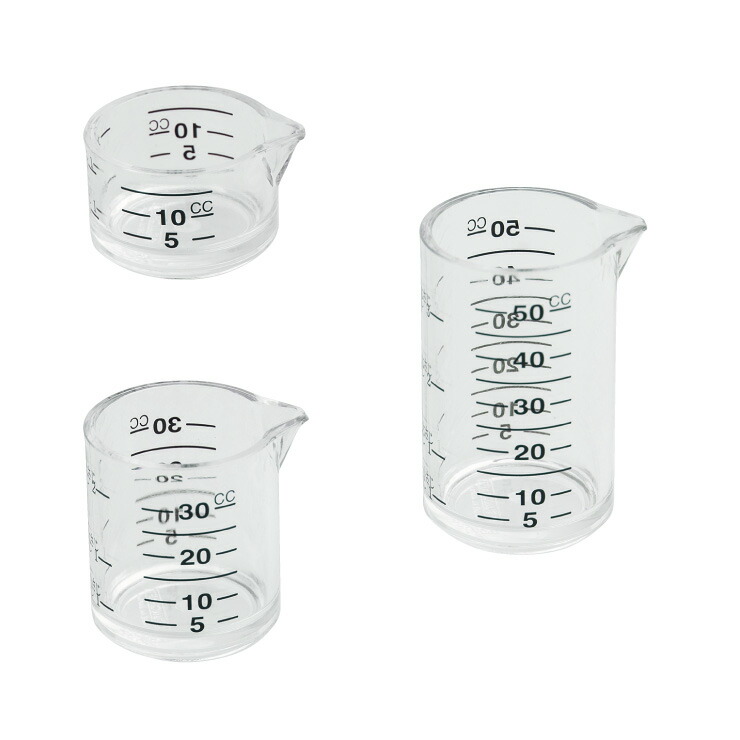 サンクラフト 計量カップセット 3pc PP-516 Patissiere パティシエール【計量カップ ミニ 3個セット 製パン お菓子作り パン作り 道具 調理ツール 日本製】