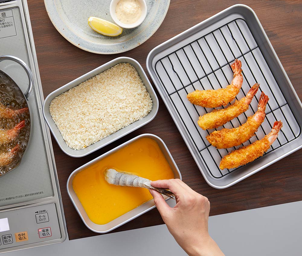 2人分くらいの揚げ物調理に