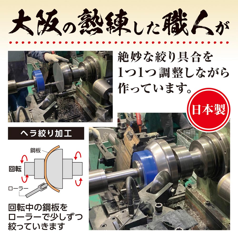 使い始めの空焼き、使用後の油引きなど従来の鉄フライパンで必要だった面倒な作業が不要