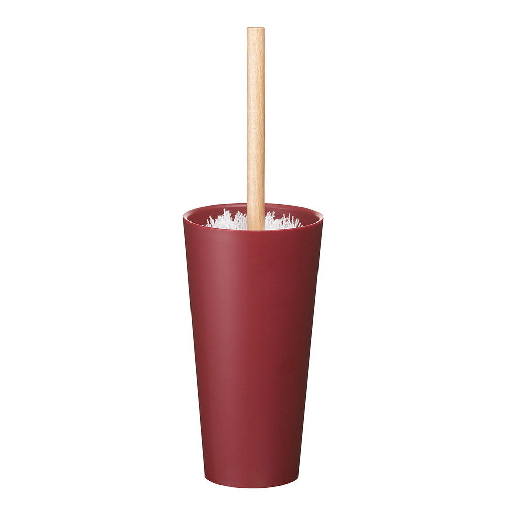 ティディ コップ ハンディモップ tidy Kop HandyMop アッシュコンセプト テラモト【ハンドモップ はたき ほこり取り 木製 洗える 掃除用品】 ワインレッド