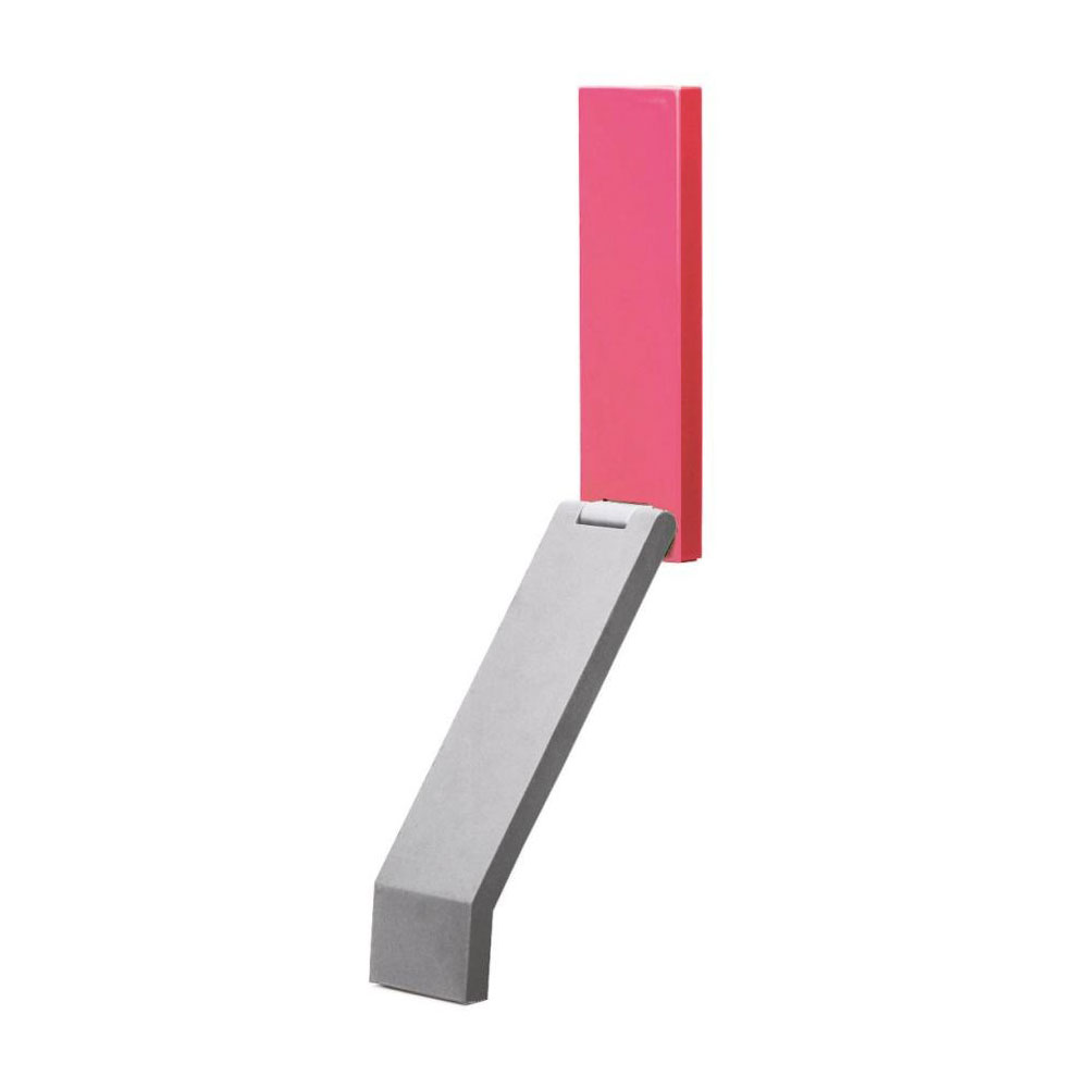 ティディ ドアストップ tidy DoorStop アッシュコンセプト テラモト【ドアストッパー 玄関 強力 マグネット 磁石 アルミドア 両面テープ 日本製】 ピンク