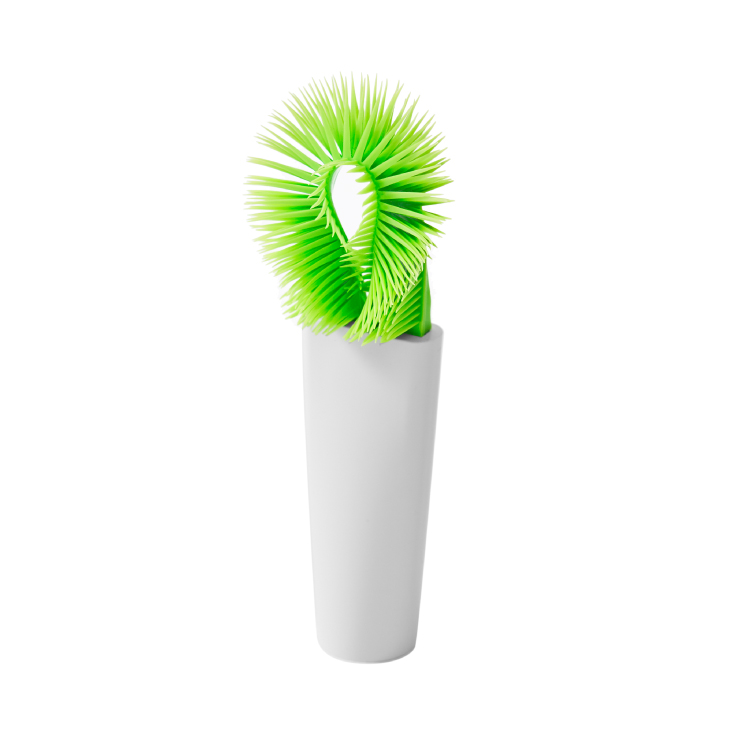 ティディ プラタワフォースミ tidy PlaTawa for Sumi アッシュコンセプト テラモト【ミニブラシ たわし 隙間 お弁当 シンク周り 洗面所 掃除 掃除用品】 ライトグリーン