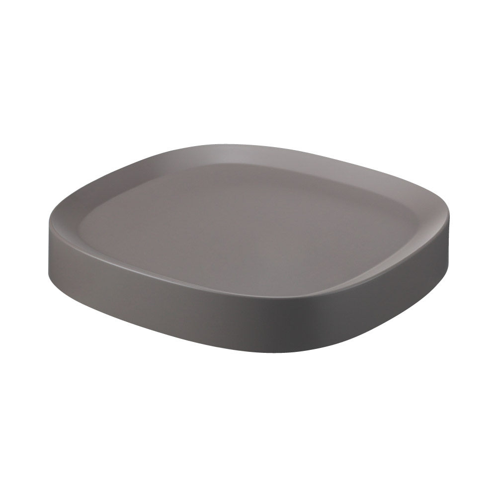 ティディ プランタブル 植木鉢トレイ キャスター付き tidy Plantable アッシュコンセプト テラモト【台車 鉢皿 26cm 鉢 スタンド 角型 トレー プランタースタンド 観葉植物 鉢台 受け皿 室内 インテリア】 ブラウン