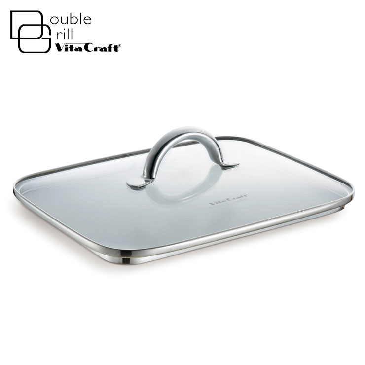 ビタクラフト ダブルグリル専用ガラス蓋 深グリル用 Vita Craft NO.3146【ダブルグリル 深グリル ガラス蓋】