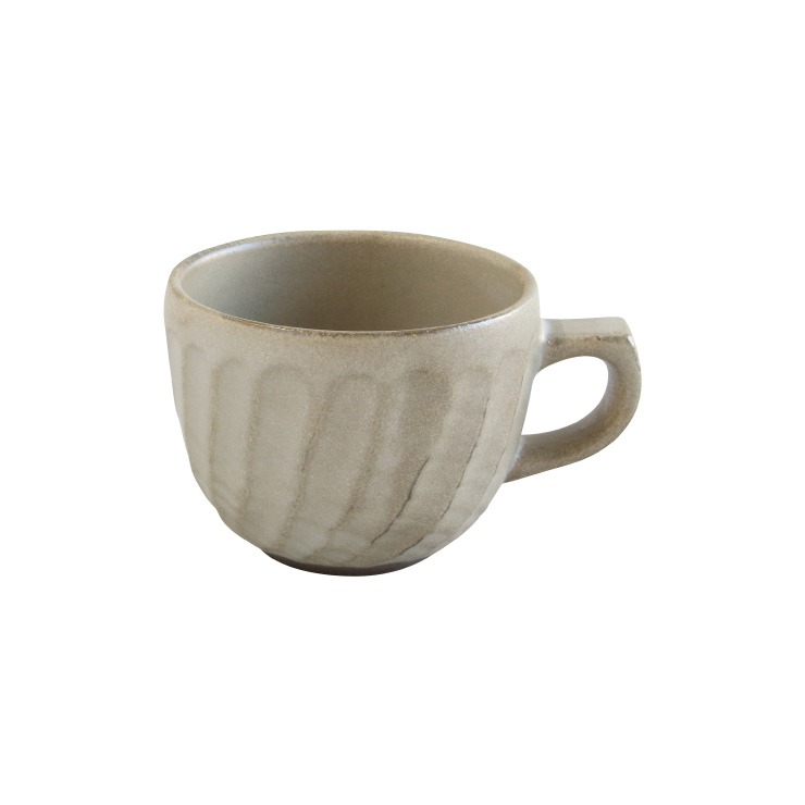 波佐見焼 窯変 ねじりマグ 藍花【コップ マグ グラス マグカップ 食器 和食器 日本製】 よもぎ