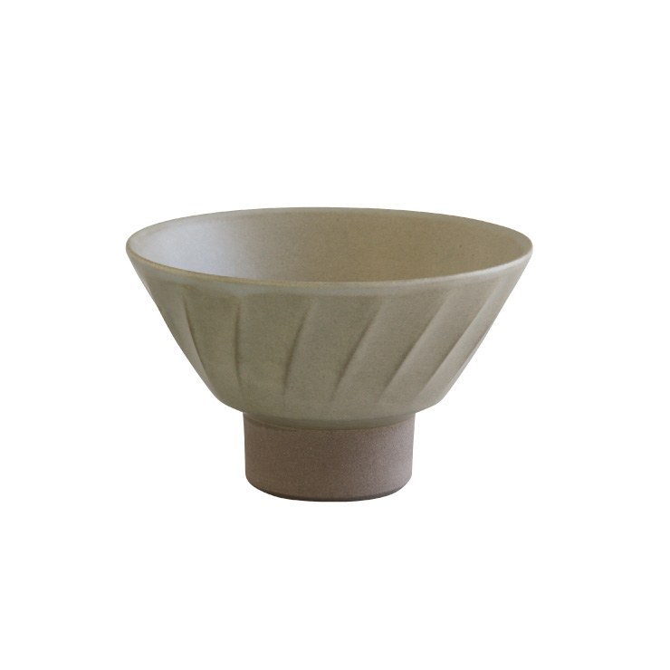 波佐見焼 窯変 ねじり飯椀 藍花【くらわんか碗 ごはん茶碗 お茶碗 和食器 日本製】 よもぎ