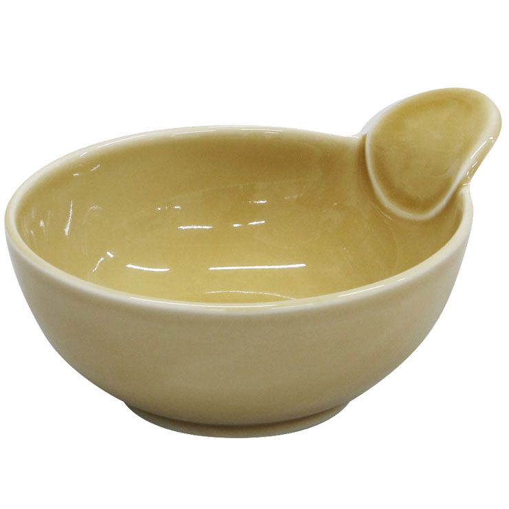 波佐見焼 手付きとんすい 藍花【鍋 取り皿 とんすい 取っ手 小鉢 和食器 日本製】 伊羅保