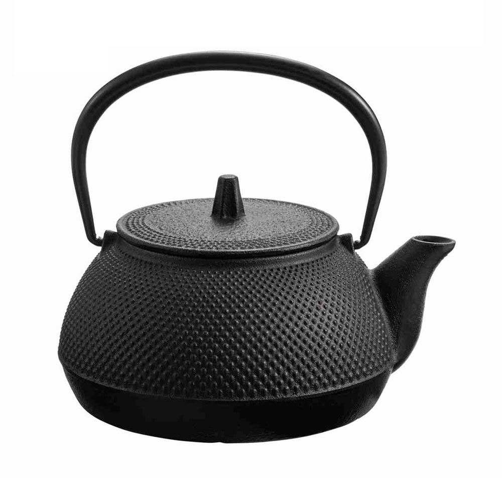 岩鋳 鉄瓶兼用急須 5型 新アラレ IH対応 茶こし付き 12822 南部鉄器【鉄瓶 急須 南部鉄瓶 やかん 直火 IH 鋳鉄 鉄分補給 日本製】