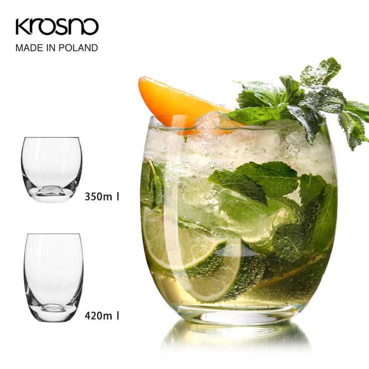 歴史あるポーランド最大のガラス工場で作られたkrosno(クロスノ)タンブラー