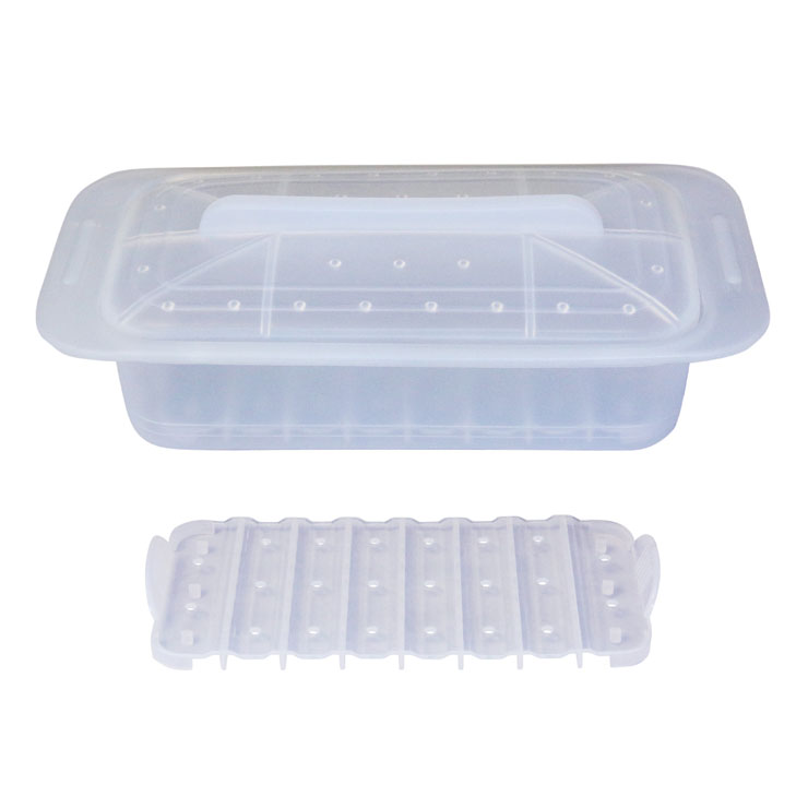 シリコーンスチーマー デュエ トレイ付き クリア 60058 viv ヴィヴ ワールドクリエイト【電子レンジ 調理器具 シリコンスチーマー 電子レンジ用 蒸し器 保存容器 食洗機対応】