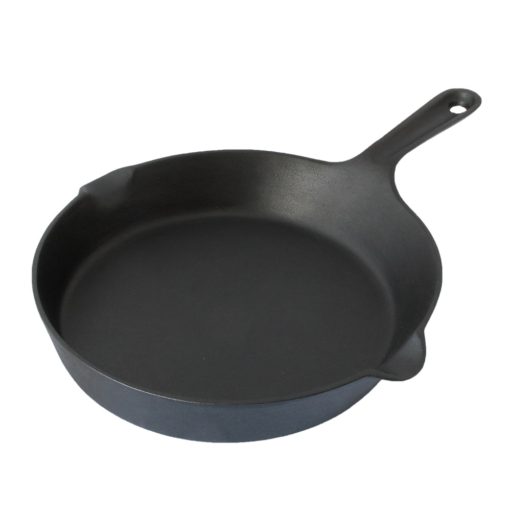 山形鋳物 ワズク フライパン 26cm ガス火 IH対応 菊地保寿堂 WAZUQU【鉄フライパン 鋳鉄 スキレット 鉄板 グリル 直火 ステーキ 日本製】