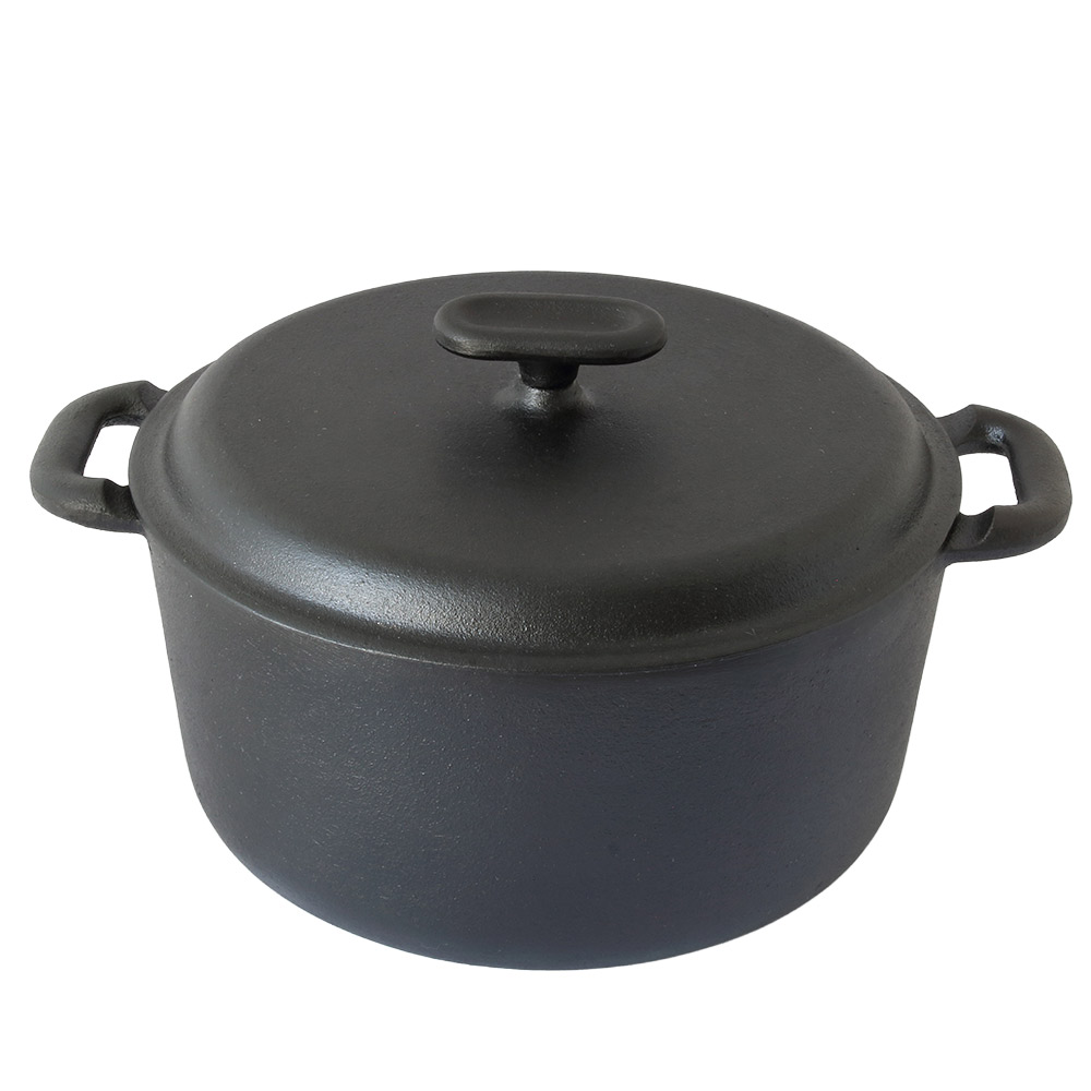 山形鋳物 ワズク 釜鍋 21cm 直火 IH対応 菊地保寿堂 WAZUQU【ご飯鍋 鋳鉄 両手鍋 フタ付き 炊飯鍋 煮込み 鍋 日本製】