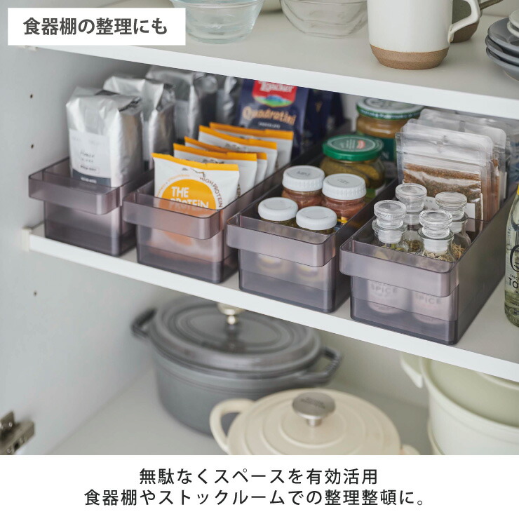 食器棚やストックルームでも整理整頓してスペースを有効活用