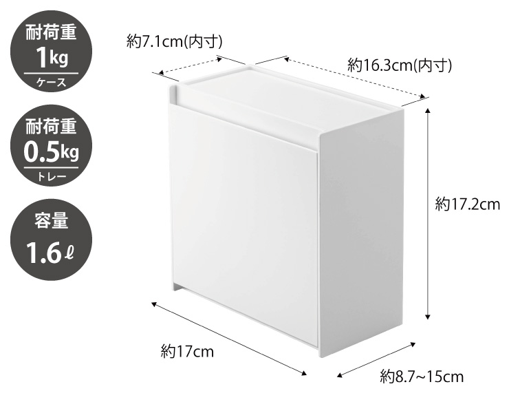 磁石のつく平らな面やスチール壁面に取り付け可能